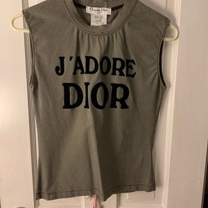 Christian Dior tank